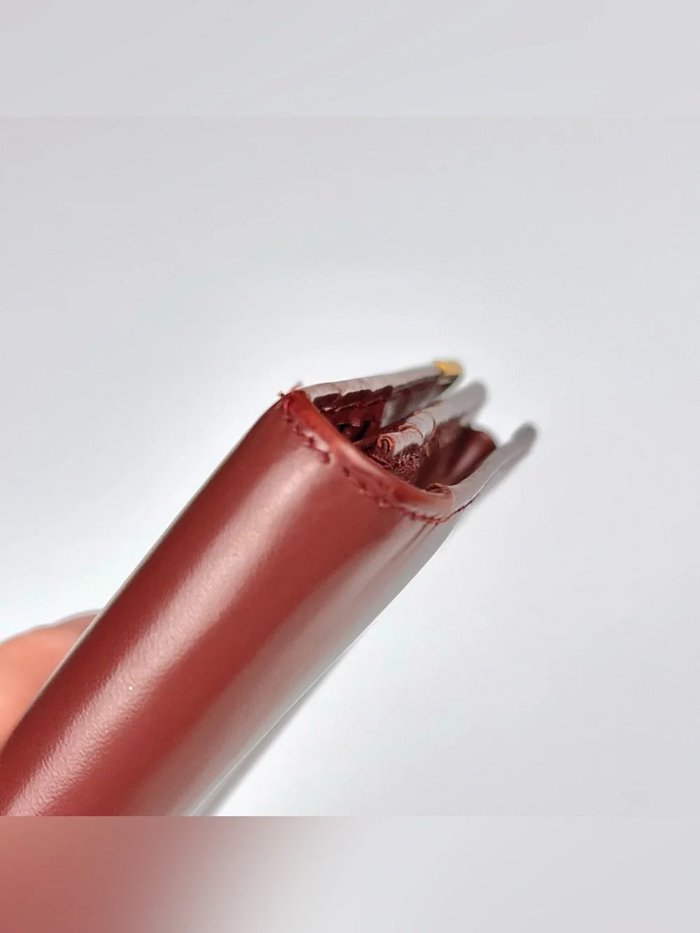 Cartier Must De Long Burgundy Red Wallet
